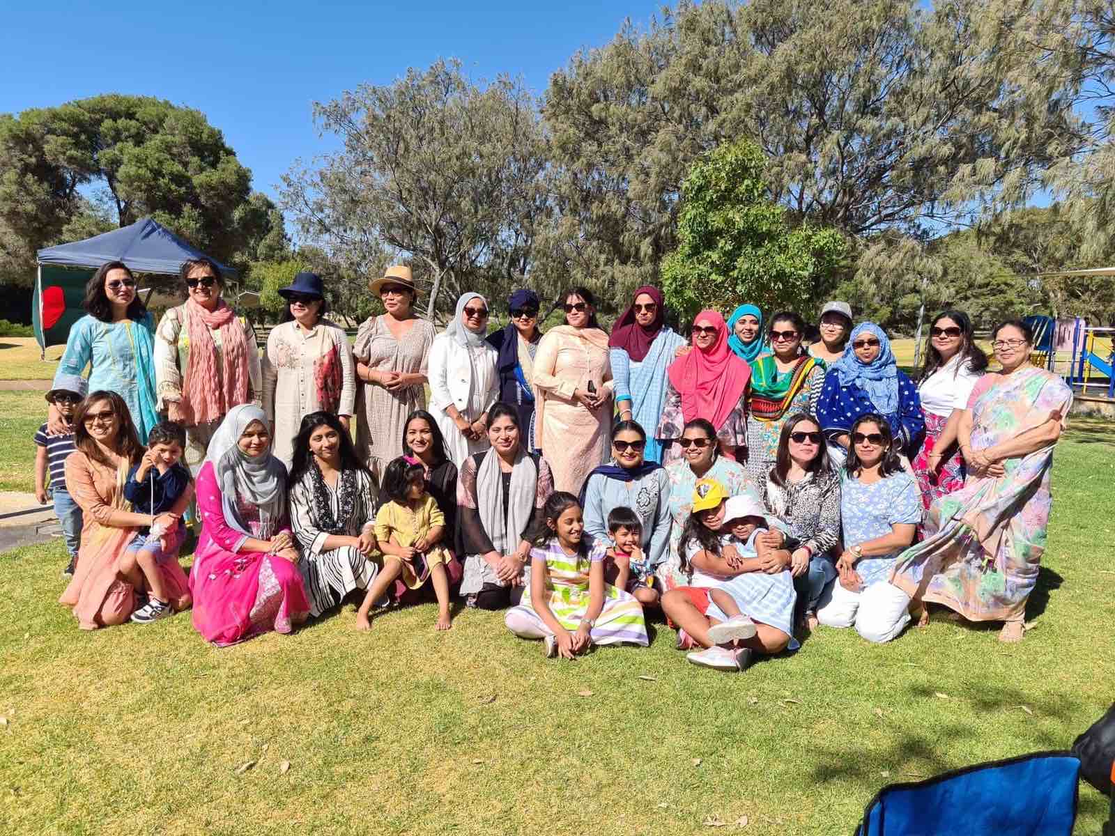 Mini Mezban picnic organised by ACWA in Woodman Park, Western Australia